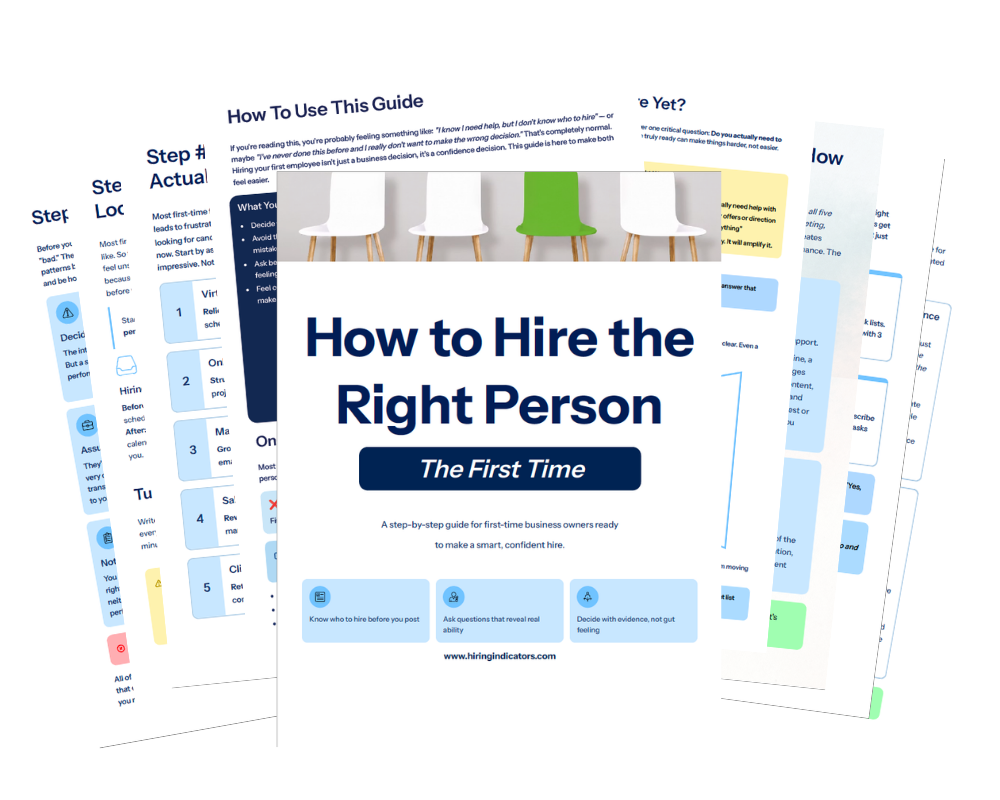 Hiring Indicators Landing Page Guide Image